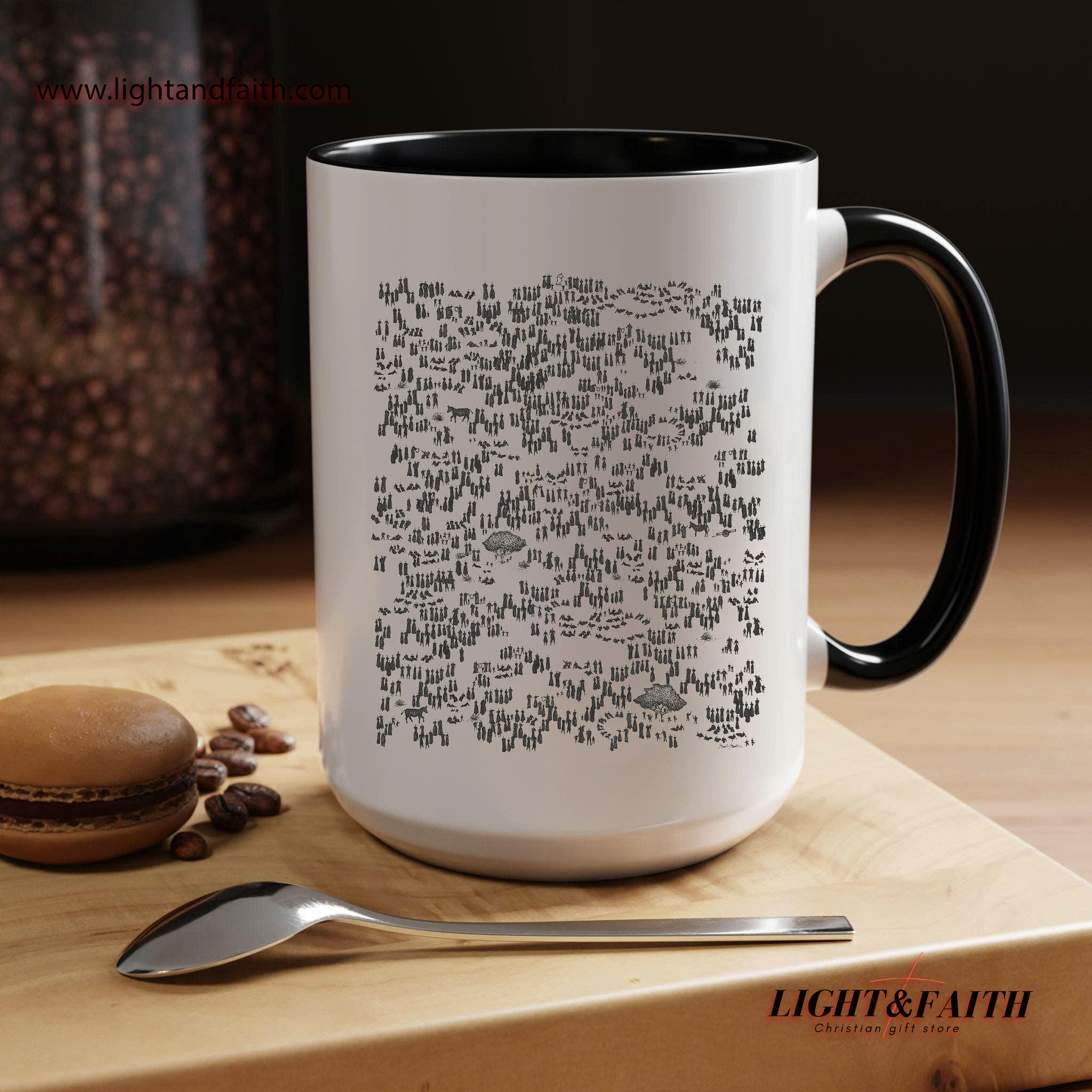 Find the One Sheep Mug – Christian Lost Sheep Mug, Jesus Parable Coffee Cup Gift MULAF27